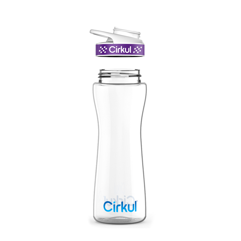 22oz. Plastic Bottle & Comfort Grip Lid AKO5