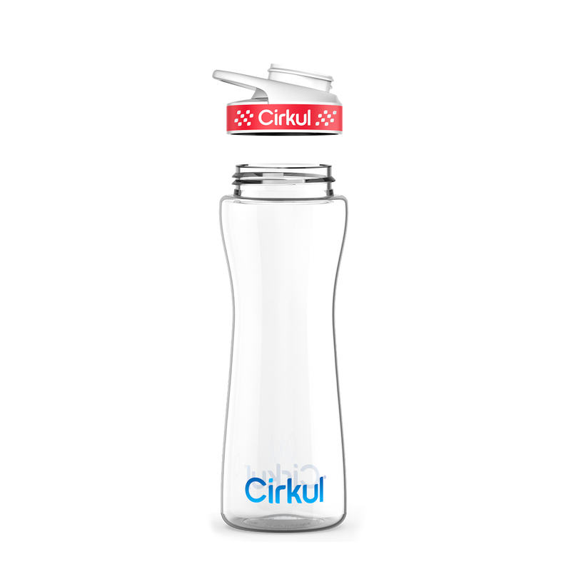 22oz. Plastic Bottle & Comfort Grip Lid AKO5